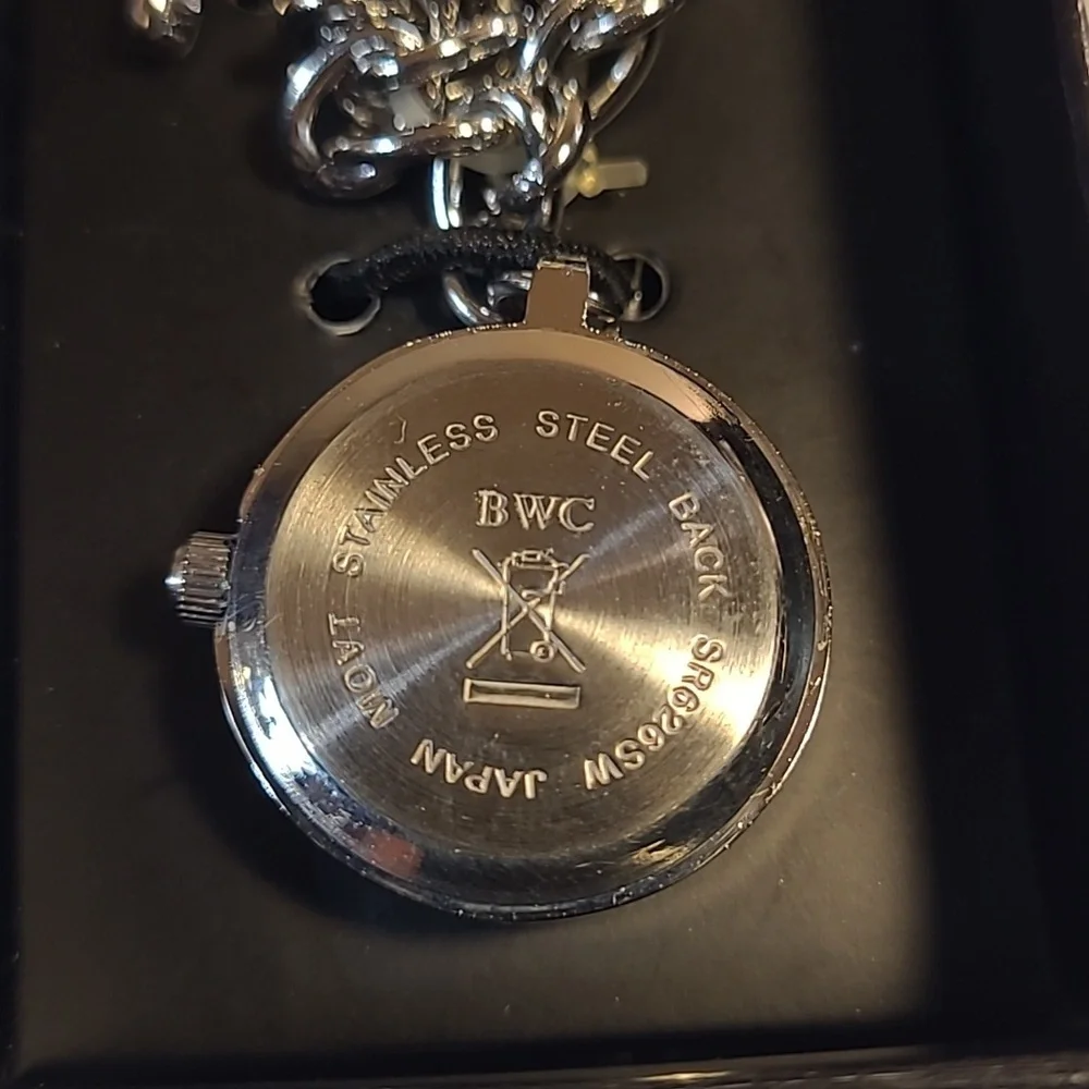 New In Box Avon Silver Charm Cross Watch Bracelet - Picture 3 of 7
